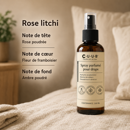 Brume parfumée pour draps