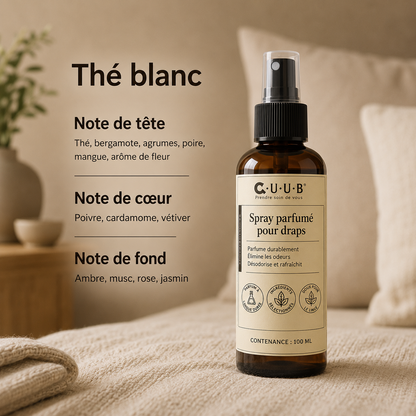 Brume parfumée pour draps