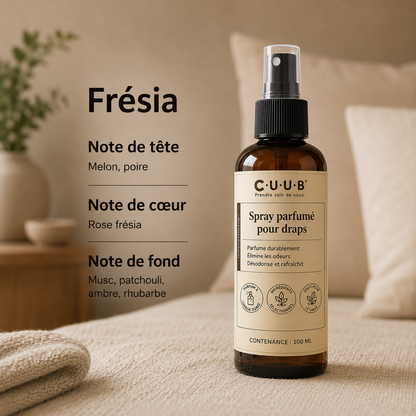 Brume parfumée pour draps