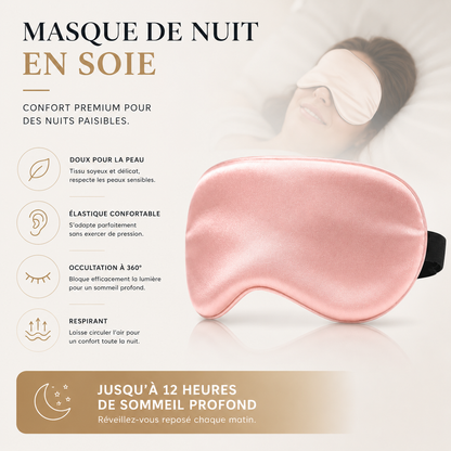 Masque de Sommeil en Satin